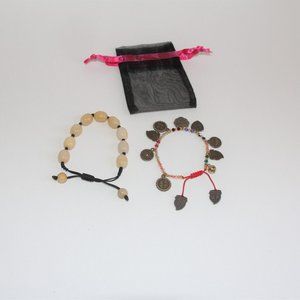 2-Pull Cord Healing Bracelets